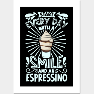 Smile with Espressino Posters and Art